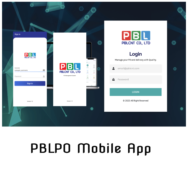 PBL PO Management System